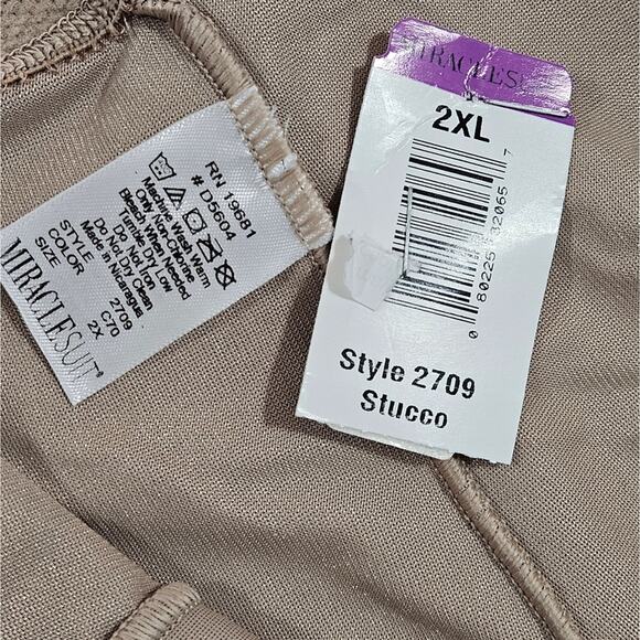 NWT Miraclesuit High-Waist Thigh Slimmer Style 2709 Siza 2XL - Picture 4 of 6